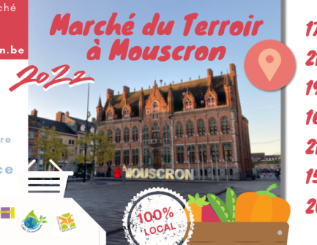 Le Marché du Terroir s’installe à la Grand Place en 2022 – Nouvelle  saison – 9° année